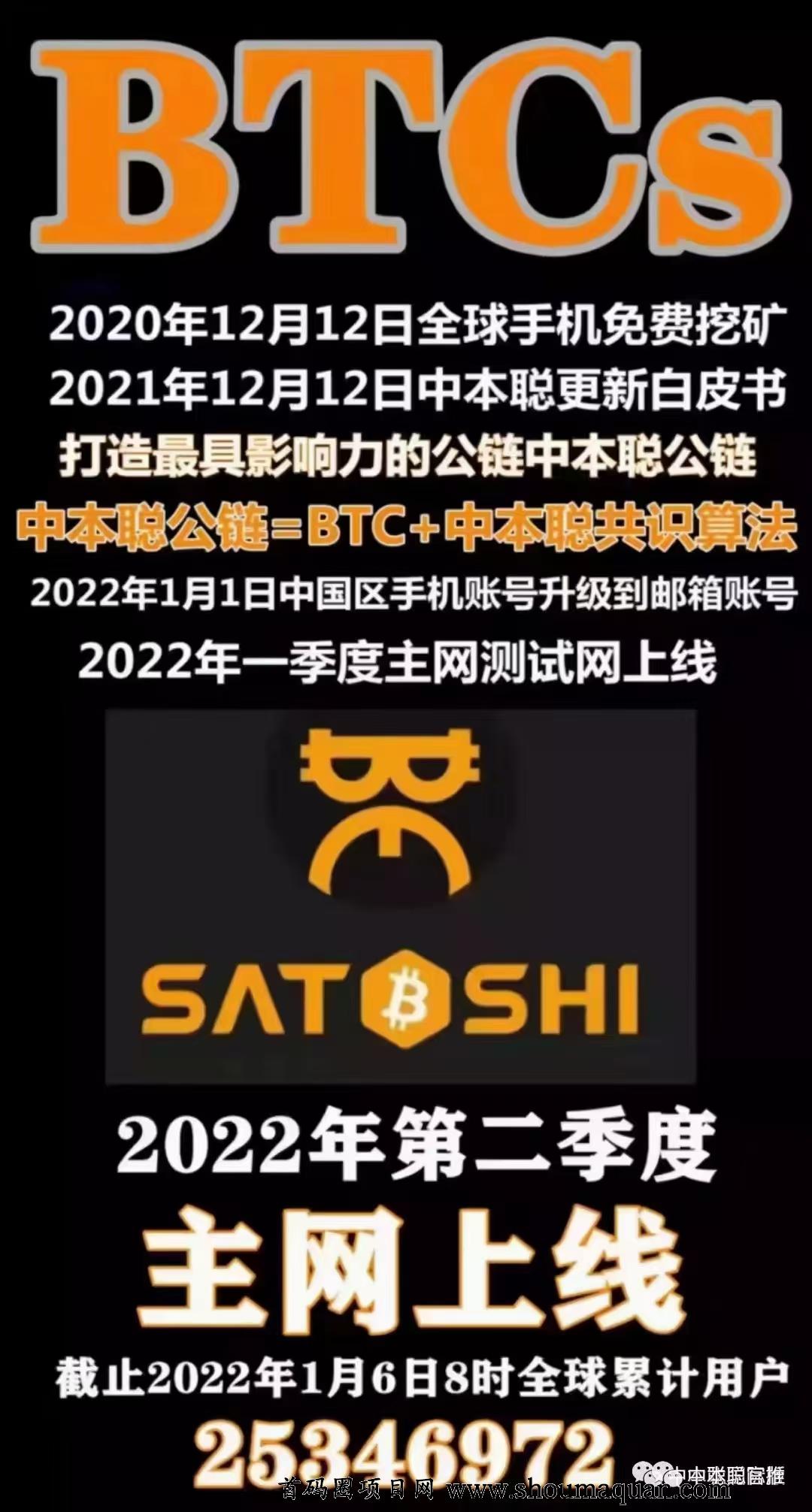 中本聪BTCs主网测试教程-中本聪btcs有人介绍一下吗