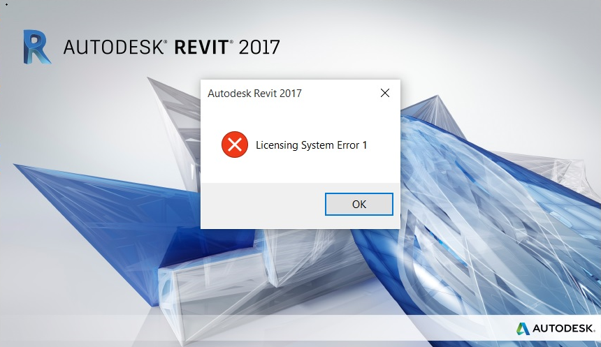 revit出现授权系统错误咋解决,revit2019出现授权系统错误1