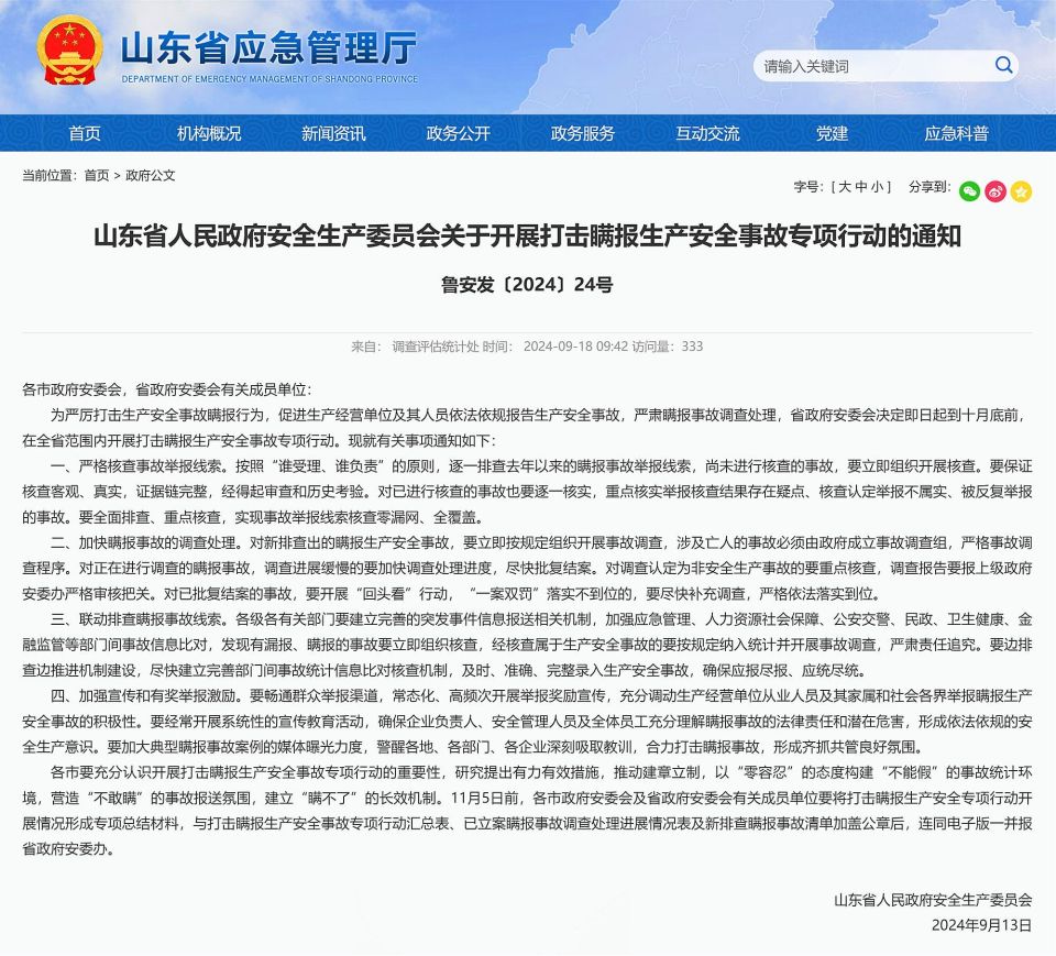 山东省安全生产委员会,山东省安全生产委员会官方网站